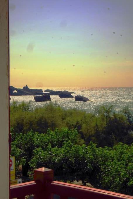 Appartement Le Sahel - Vue Imprenable Sur L'Ocean Biarritz Bagian luar foto
