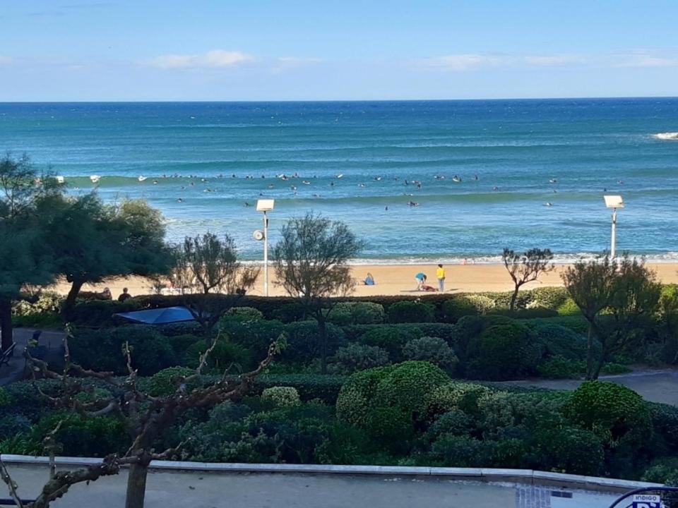 Appartement Le Sahel - Vue Imprenable Sur L'Ocean Biarritz Bagian luar foto