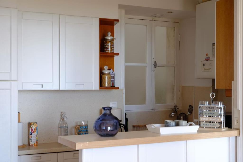 Appartement Le Sahel - Vue Imprenable Sur L'Ocean Biarritz Bagian luar foto