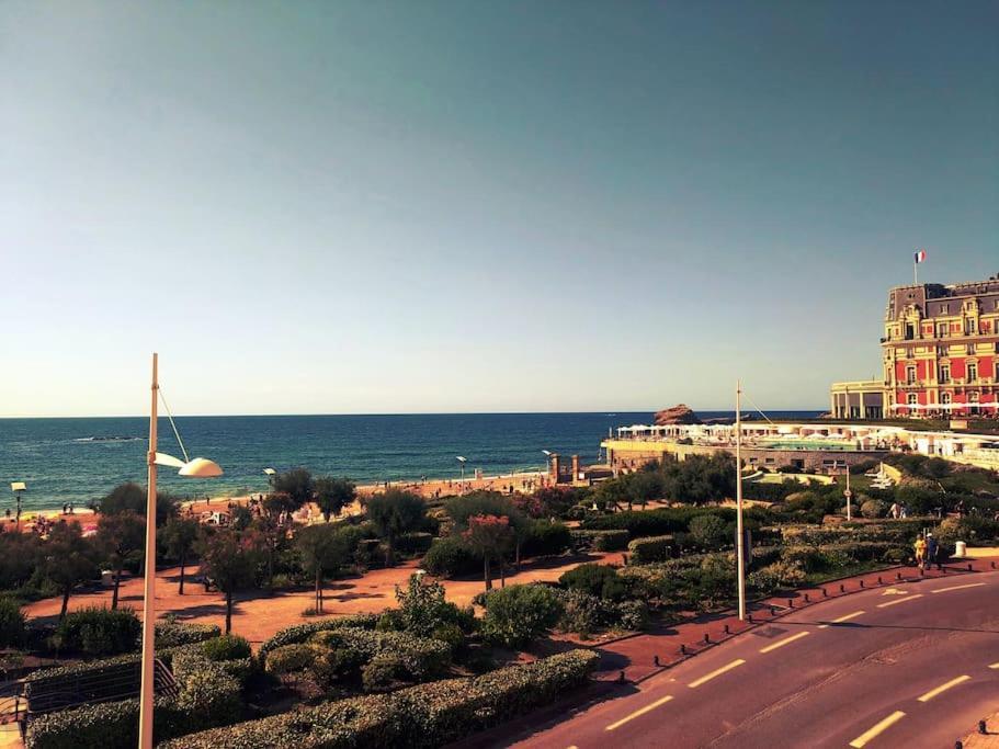 Appartement Le Sahel - Vue Imprenable Sur L'Ocean Biarritz Bagian luar foto